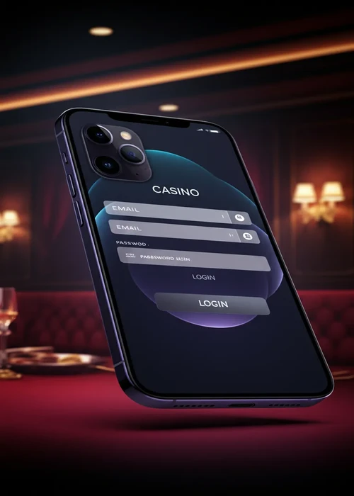 Total Casino Anmeldung sicherer Zugang Spielerkonto Passwort Schutz